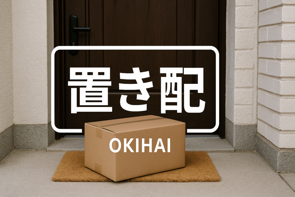 玄関への置き配