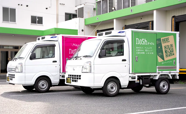ナッシュの自社配送トラック