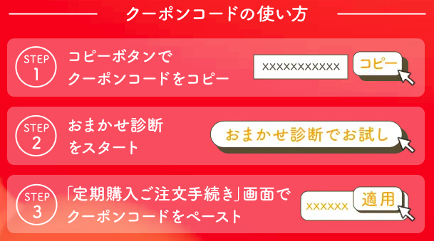 FitDish(フィットディッシュ)割引クーポンコードの使い方